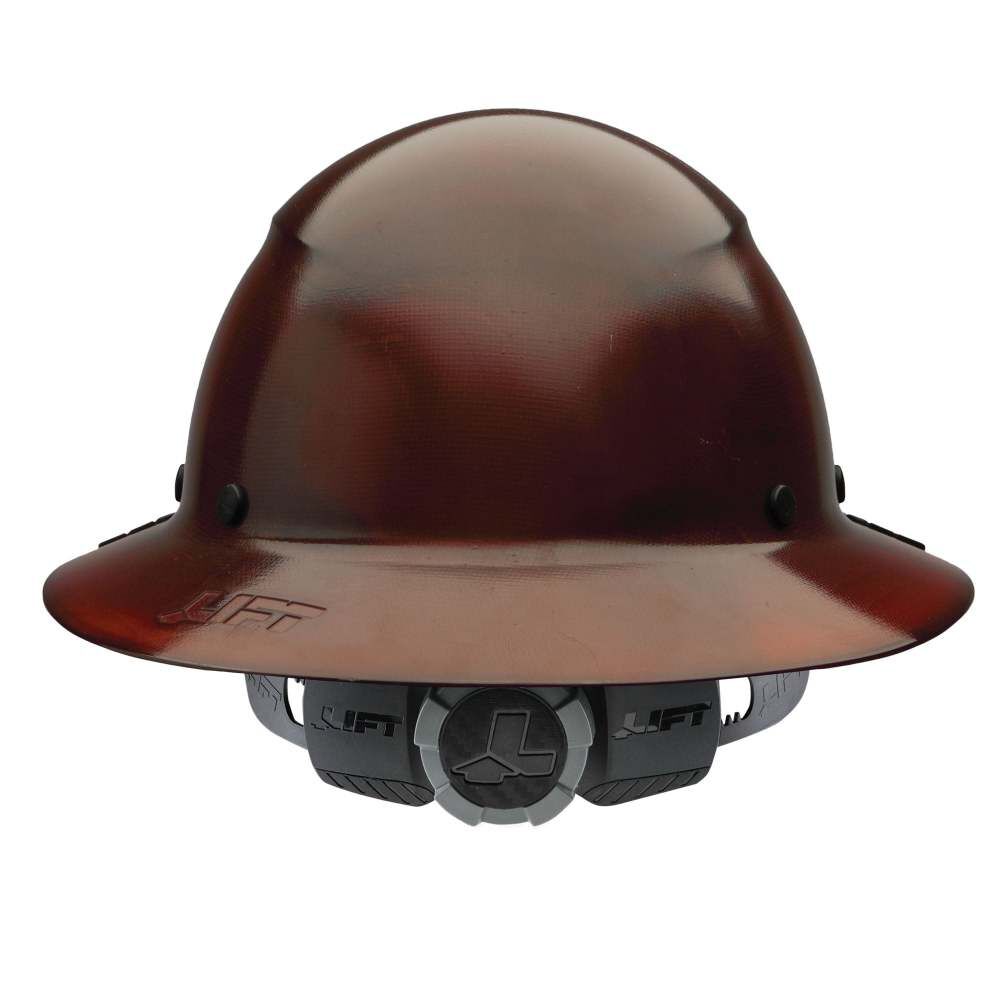 Lift Safety Hard Hat DAX Natural Fiber Resin Full Brim, large image number 3