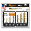 Montana Brand Tools Wood/Metal Drill Bit Set Titanium Coated 14pc, small image number 2