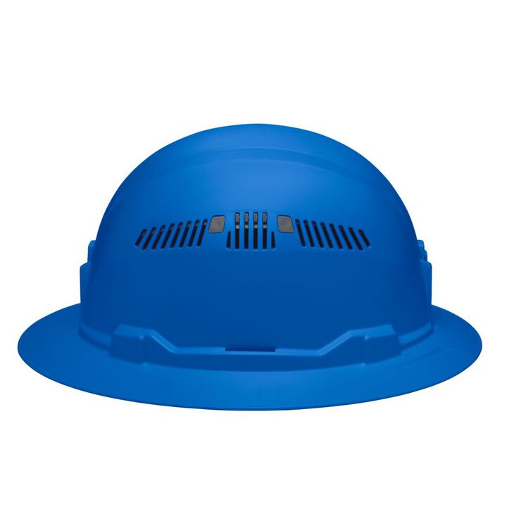 Klein Tools Full Brim Style Vented Hard Hat Blue, large image number 8