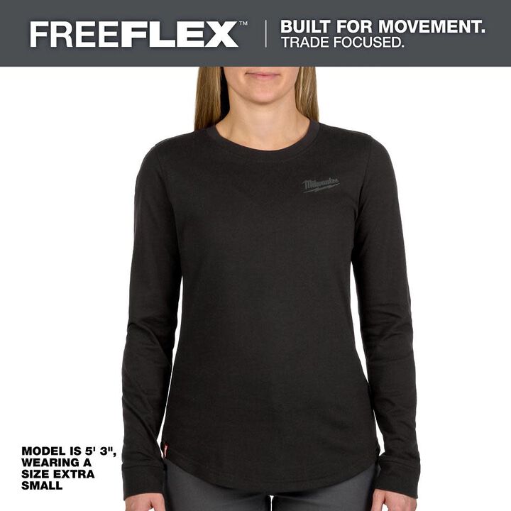 Milwaukee Women's FREEFLEX Hybrid Tee - Long Sleeve