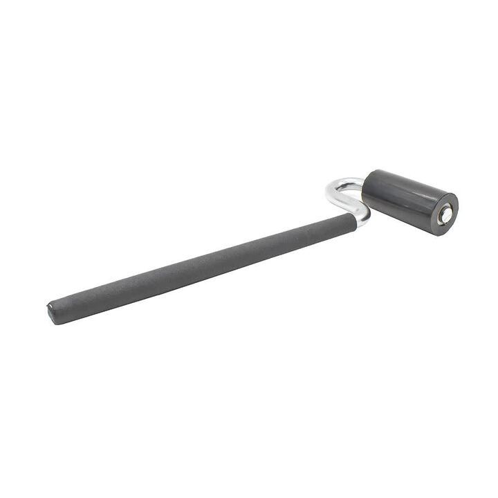 Big Horn 1-1/2 Inch Long Handle J-Roller with Rubber Roller, large image number 1