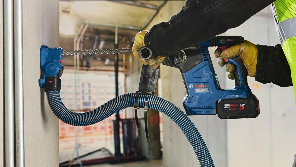 Bosch 18V Bulldog 1in Rotary Hammer SDS plus Kit, large image number 6