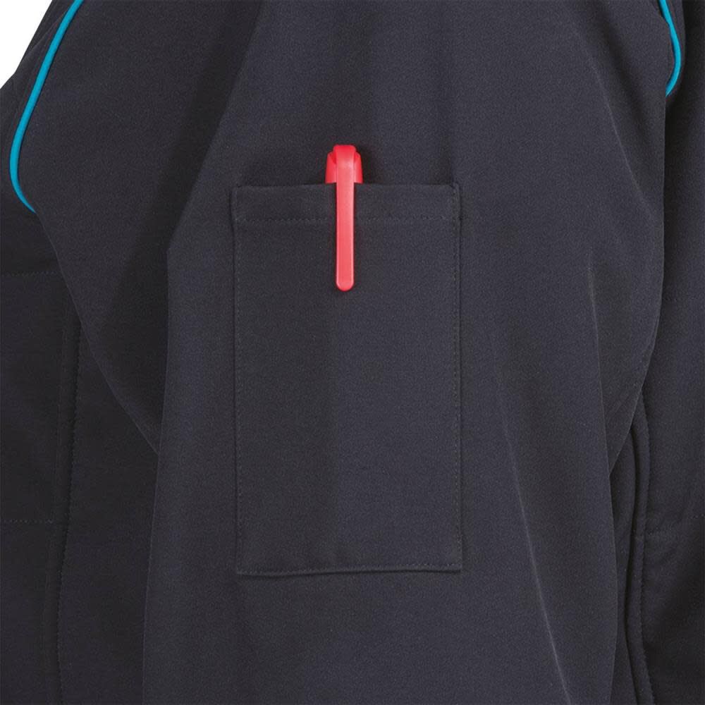 Makita 18V LXT Lithium-Ion Cordless Heated Jacket Jacket Only (Black M), large image number 14
