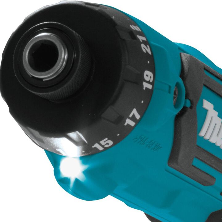 Makita 7.2V 1/4inch Hex Driver Drill Kit with Auto Stop Clutch, large image number 8