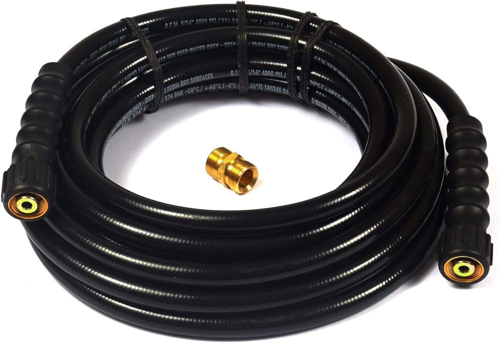 Briggs and Stratton 5/16 Inch x 25 Ft Pressure Washer Replacement Hose with Connector, large image number 2