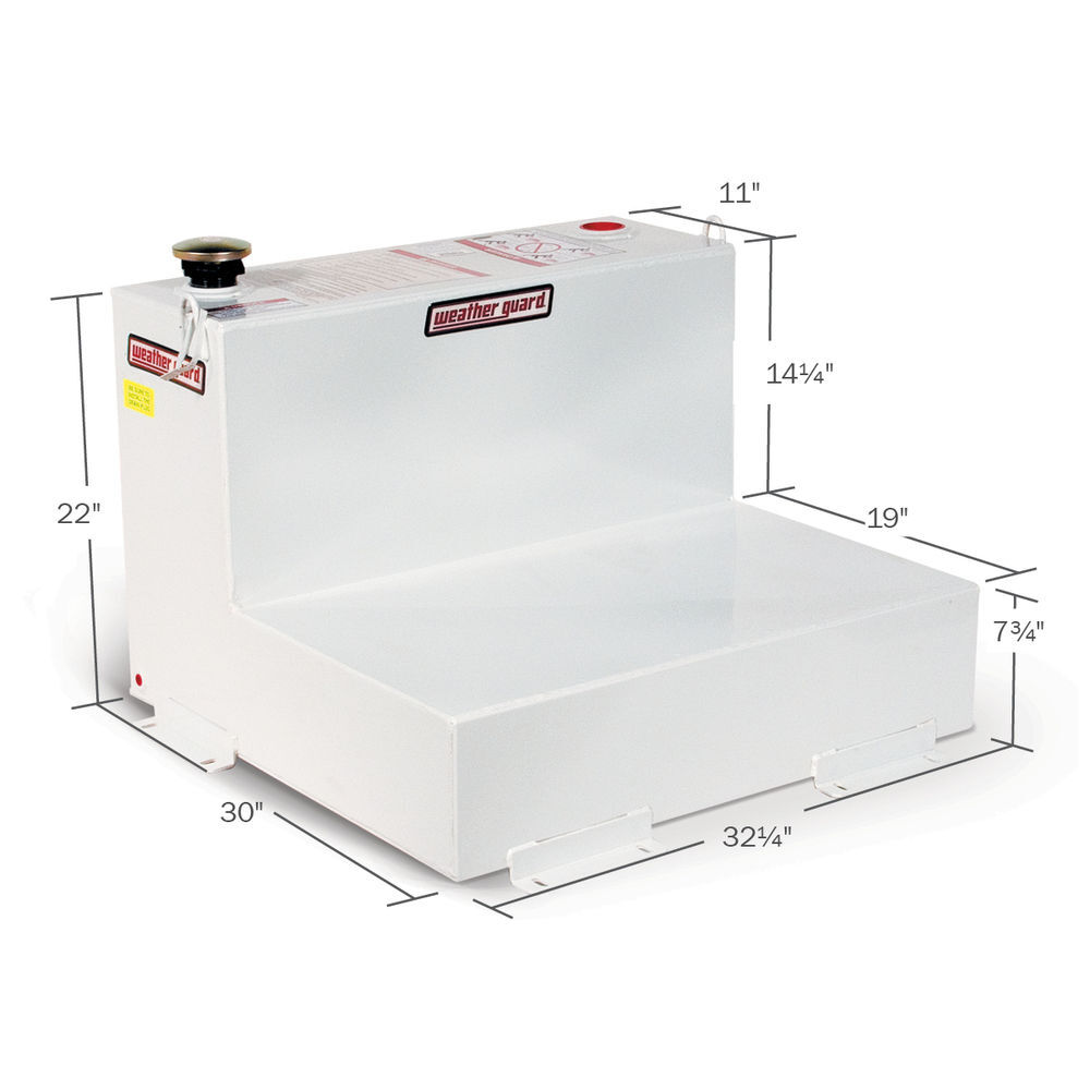 Weather Guard Transfer Tank Model 350-3-02 L-Shape 50 Gallon, large image number 8