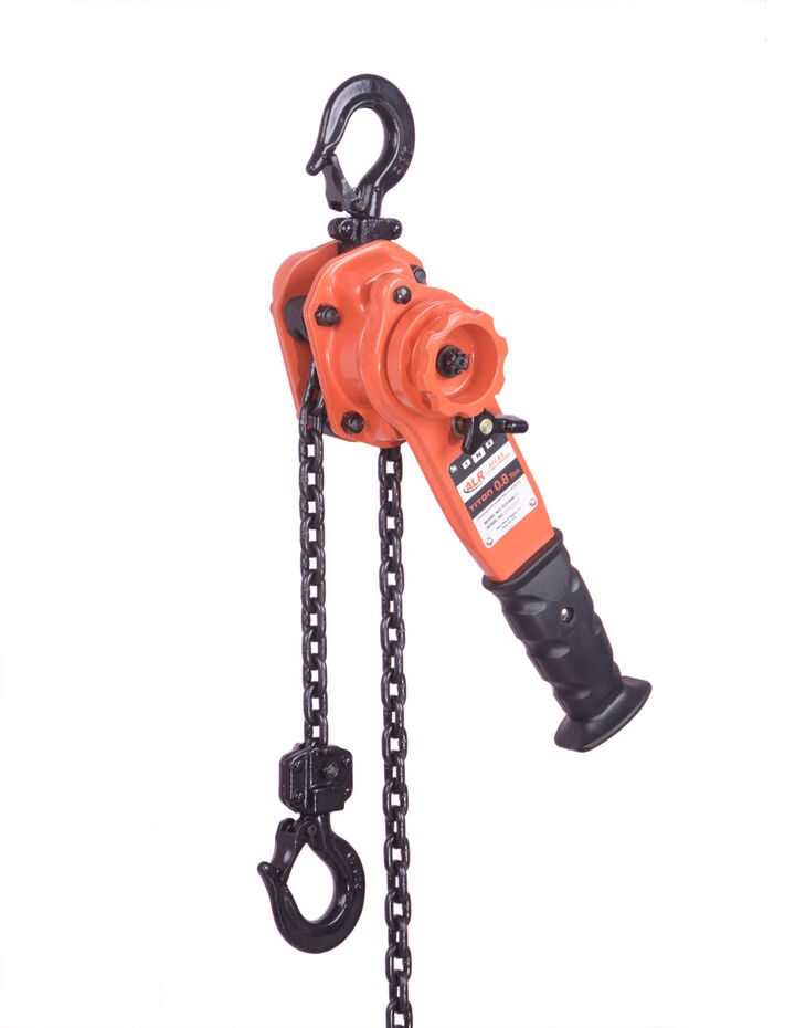 Atlas Lifting and Rigging Titon 3/4 Ton Lever Hoist 1763 lbs 15 Ft. Chain