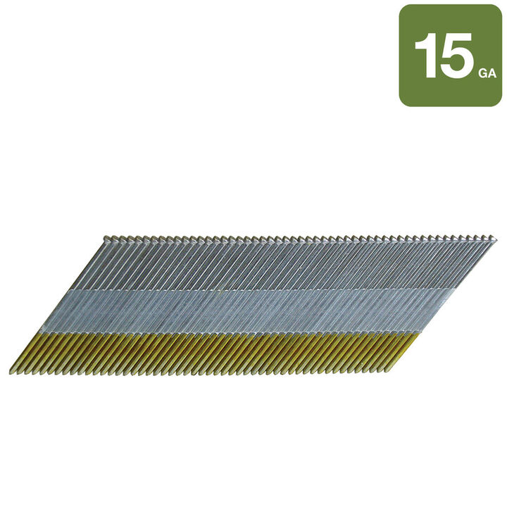 Metabo HPT 2in 15 Gauge Galvanized Angled Finish Nails 1000qty, large image number 1