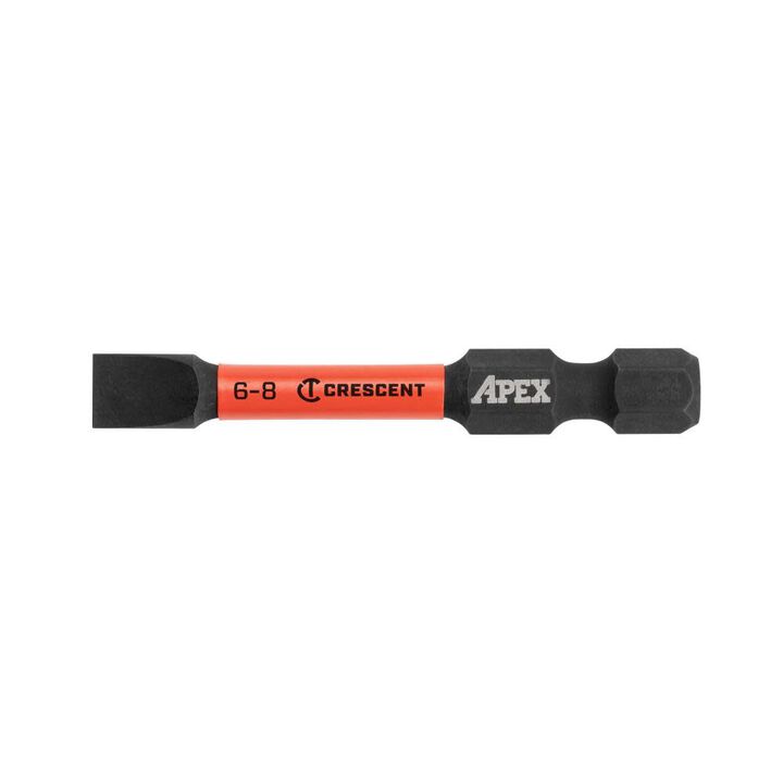 Crescent APEX Slotted Vortex Impact Power Bit 6-8 x 2in