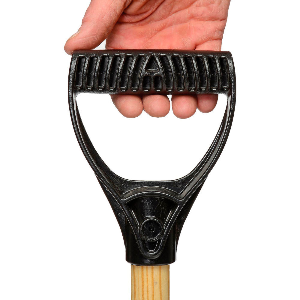 Union Tool Snow Pusher 30in Blade Poly D Grip Wood Handle, large image number 4