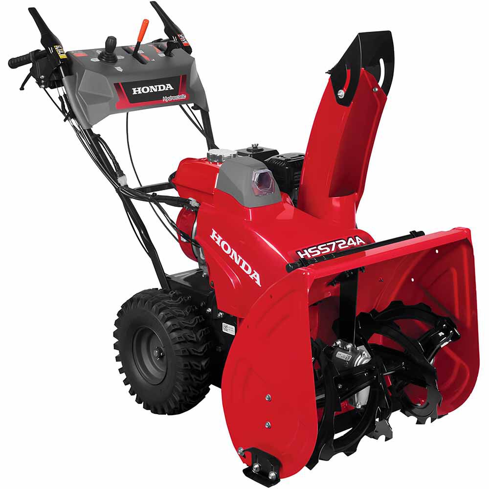 Honda 7HP 24 Inch Two Stage Wheel Drive Snow Blower, large image number 1