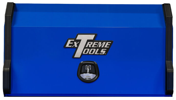 Extreme Tools PWS Series 41 Inch W x 24 Inch D Extreme Portable Workstation with 41 Inch W x 25 Inch D 6 Drawer Roller Cabinet Combo Textured Black