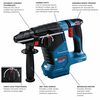 Bosch 18V Bulldog 1in Rotary Hammer SDS Plus (Bare Tool), small image number 2