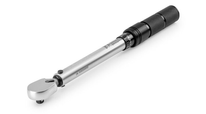Tekton 1/4 Inch Dual-Direction Micrometer Torque Wrench, 2-20 Nm