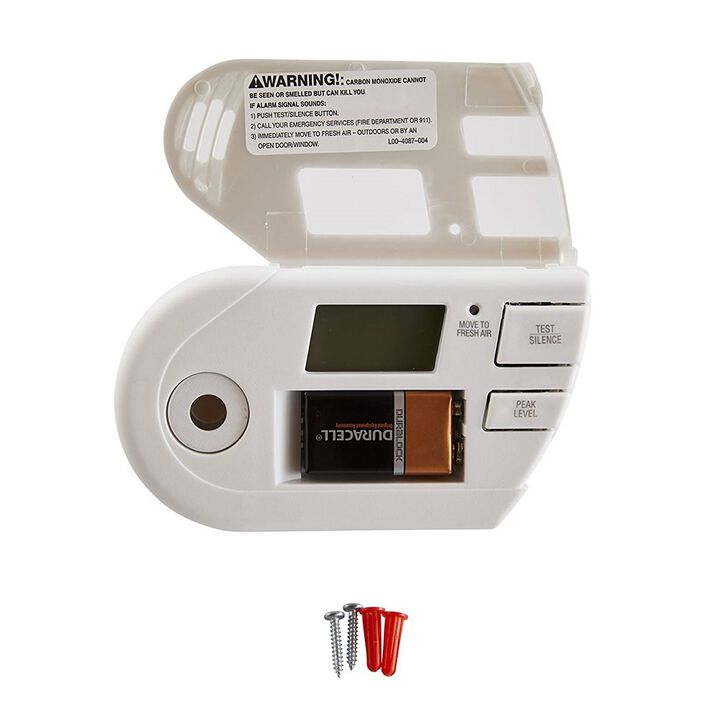 First Alert Combination Explosive Gas and Carbon Monoxide Alarm with Backlit Digital Display, large image number 1