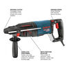 Bosch 1 Inch SDS-Plus Bulldog Extreme Rotary Hammer, small image number 2