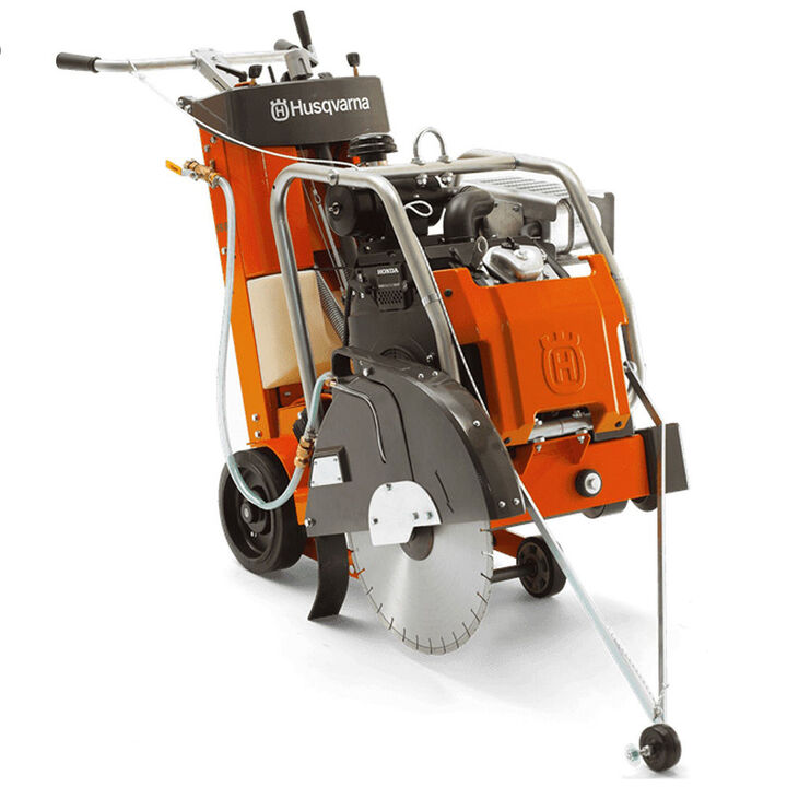 Husqvarna Construction 24 Inch Gas Flat Saw, 20.8 HP Petrol Engine