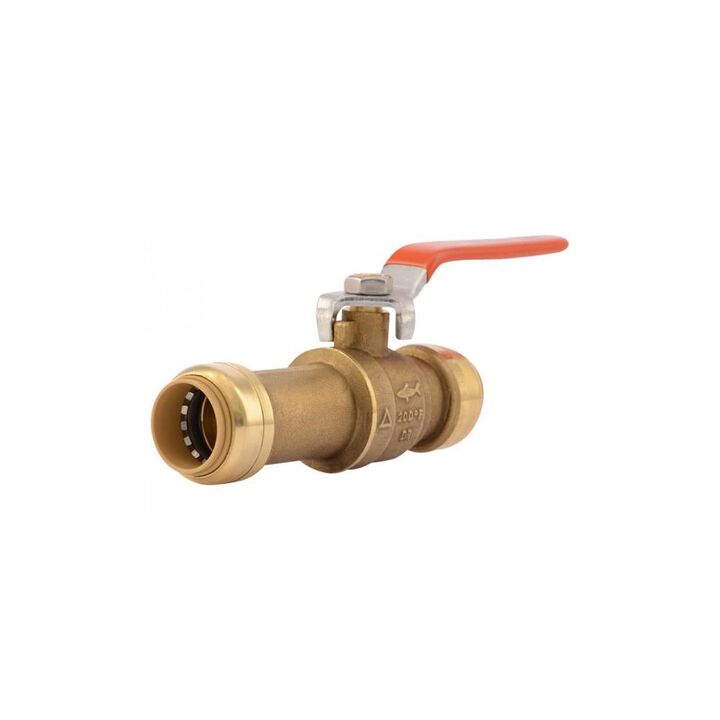 Sharkbite 3/4in x 3/4in Brass Push Fit Ball Valve
