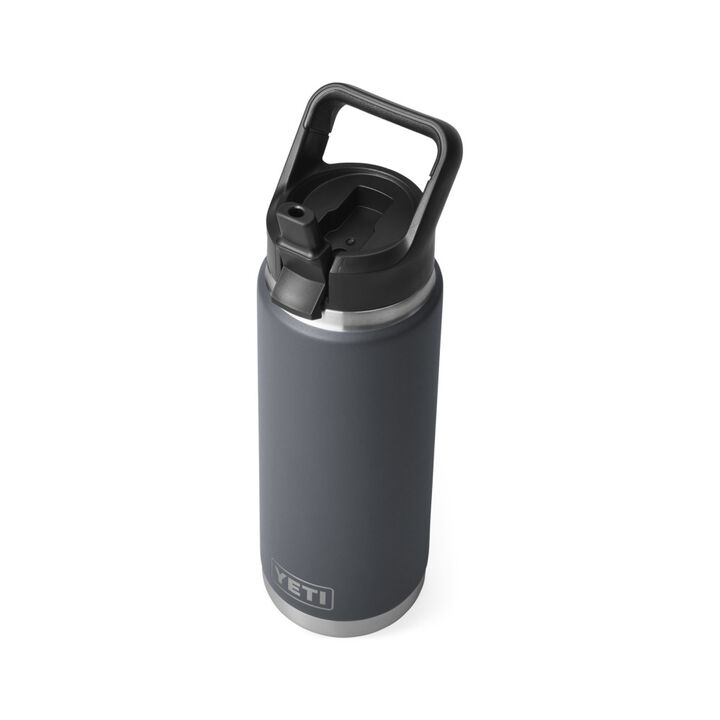 YETI 26oz Rambler Water Bottle with Straw Cap, large image number 3