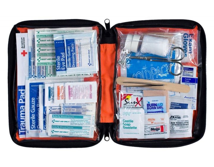 First Aid Only 205-Piece Outdoor First Aid Kit with Fabric Case, large image number 9