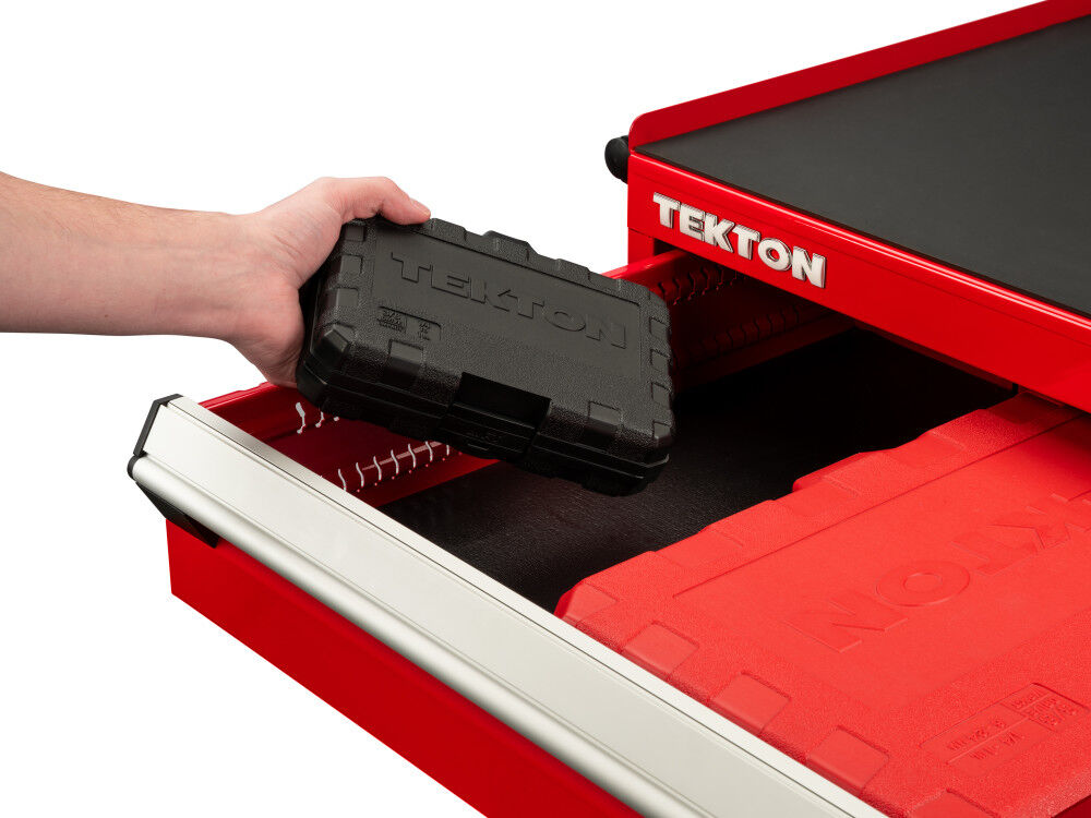 Tekton 3/8 Inch 6 Point Impact Socket Set, Case, 15 Pieces (1/4-1 Inch), large image number 4