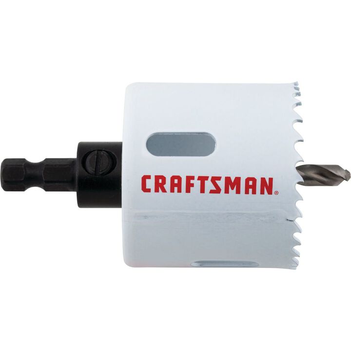 CRAFTSMAN 2-1/8-in Bi-Metal Hole Saw With Arbor