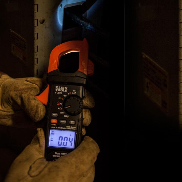 Klein Tools Digital Clamp Meter AC/DC Auto, large image number 3