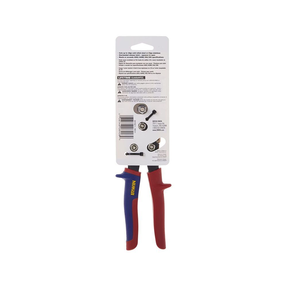 Irwin Tin Snip With Left Cut Offset, large image number 7