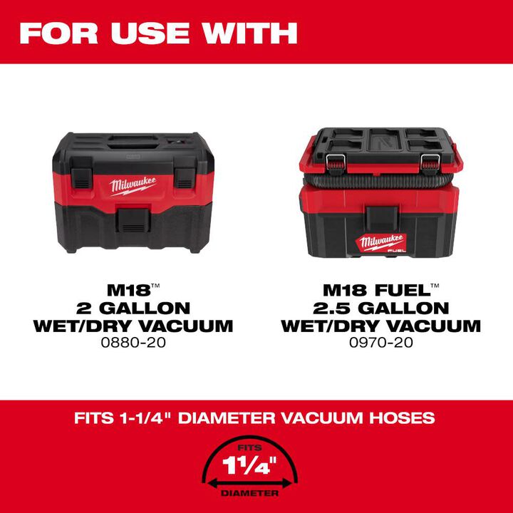 Milwaukee 1-1/4 Inch x 2 Feet to 6 Feet Expandable Hose, large image number 2