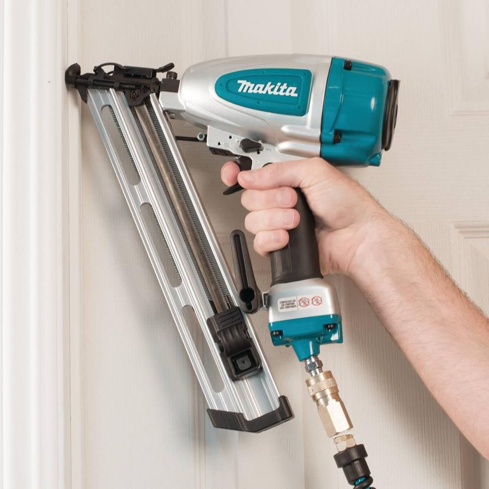 Makita Pneumatic 15 Gauge 2-1/2 Inch Angled Finish Nailer, large image number 3