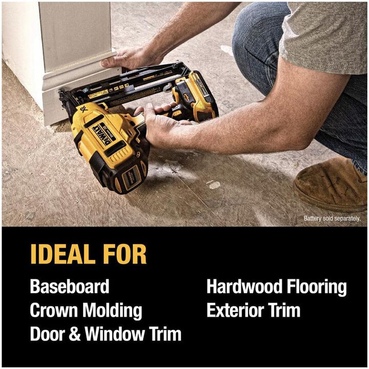 DEWALT 16-Gauge 2 Inch Finish Nails & Cordless Finish Nailer Bundle, large image number 7