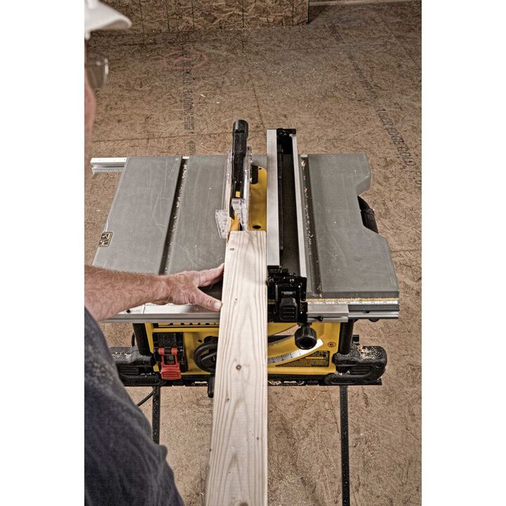 DEWALT 10 In. Job Site Table Saw with Scissor Stand, large image number 4