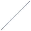 Kraft Tool Co 6 Ft Anodized Aluminum Swaged Button Handle 1-3/8 Inch Diameter Silver, small image number 1
