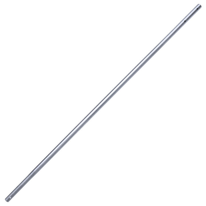 Kraft Tool Co 6 Ft Anodized Aluminum Swaged Button Handle 1-3/8 Inch Diameter Silver