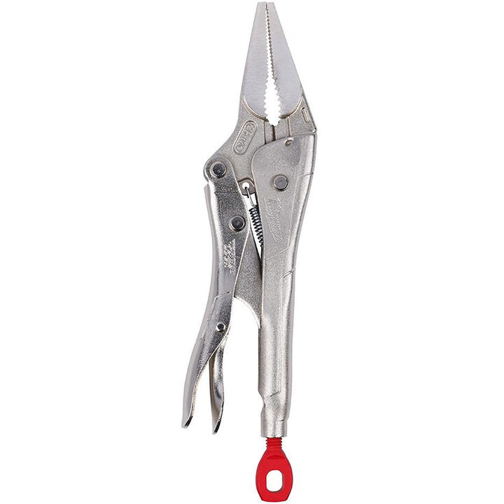 Milwaukee 4in Long Nose Locking Pliers