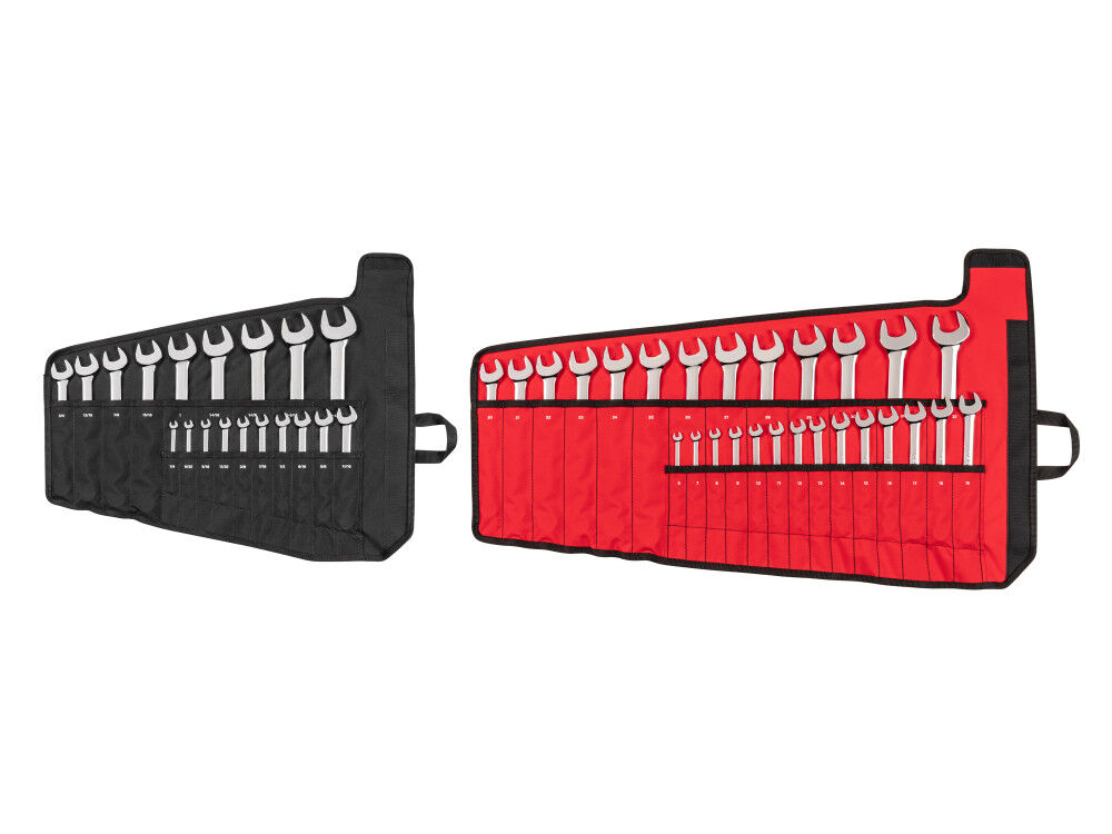 Tekton Combination Wrench Set, 46 Pieces (1/4 - 1-1/4 Inch, 6 - 32 mm), large image number 1