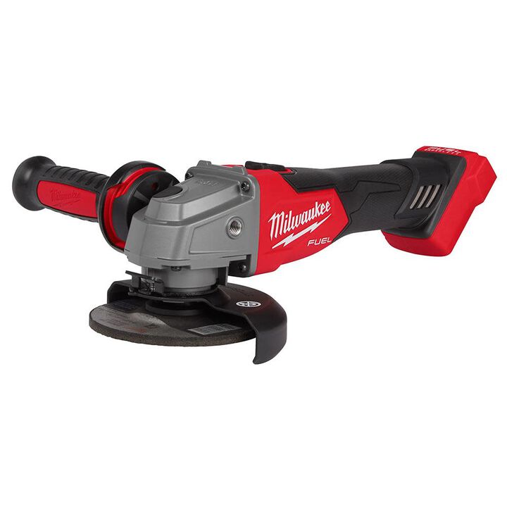 Milwaukee M18 FUEL 4 1/2inch/5inch Grinder Slide Switch Lock On Reconditioned (Bare Tool), large image number 8