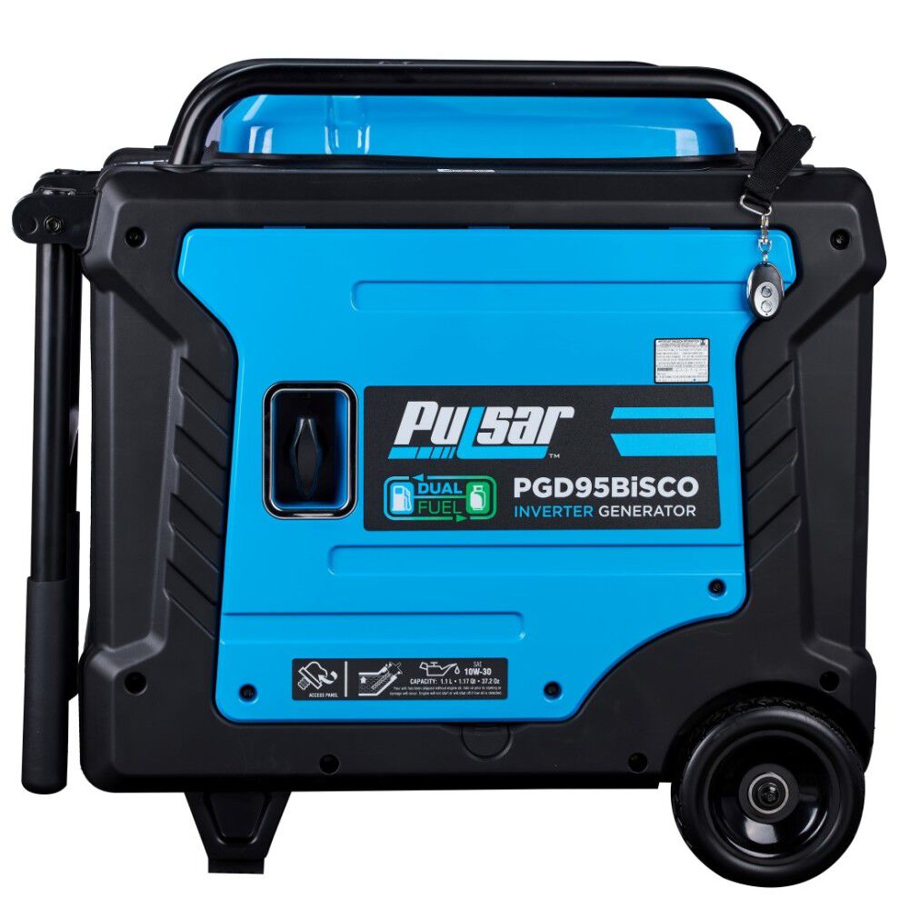 Pulsar Products 9,500 Watt Dual Fuel 50-State Portable Inverter Generator, large image number 4