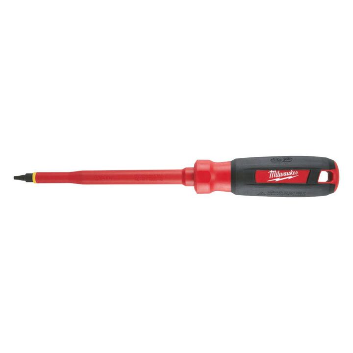 Milwaukee #3 Square 6 in. 1000V Insulated Screwdriver