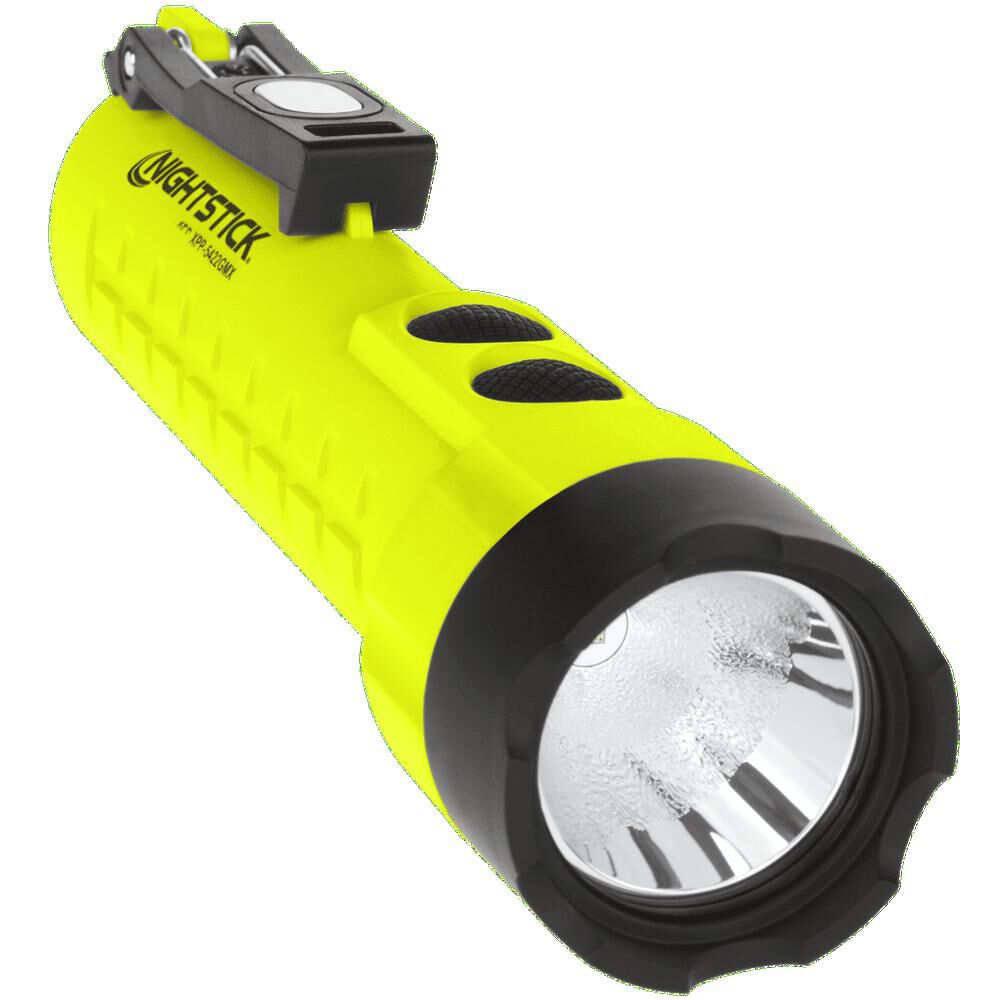 Nightstick Intrinsically Safe Dual-Light Flashlight with Magnets, UL913 (Class I Div 1), Green, large image number 6