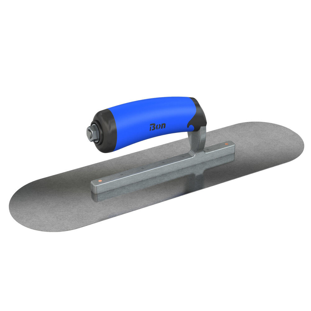 Bon Tool Pool Trowel Carbon Steel 14 Inch x 4 Inch with Comfort Grip Handle, large image number 2