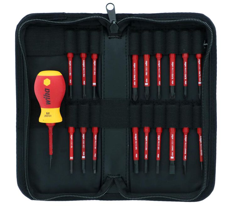 Wiha Insulated SlimLine Blade Set 20 Piece