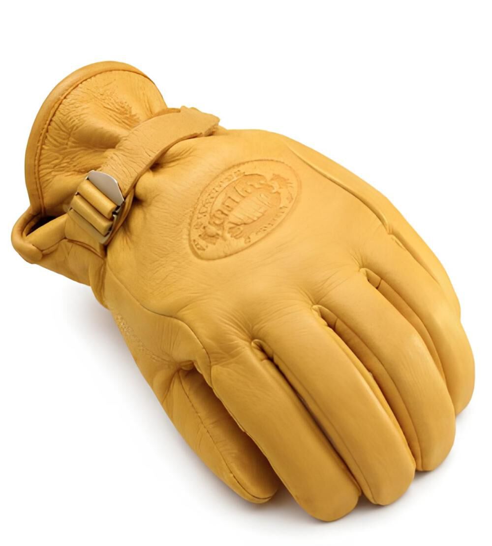 Protective Industrial Products Caiman Genuine Elkskin Grain Leather Driver Gloves Large, large image number 3