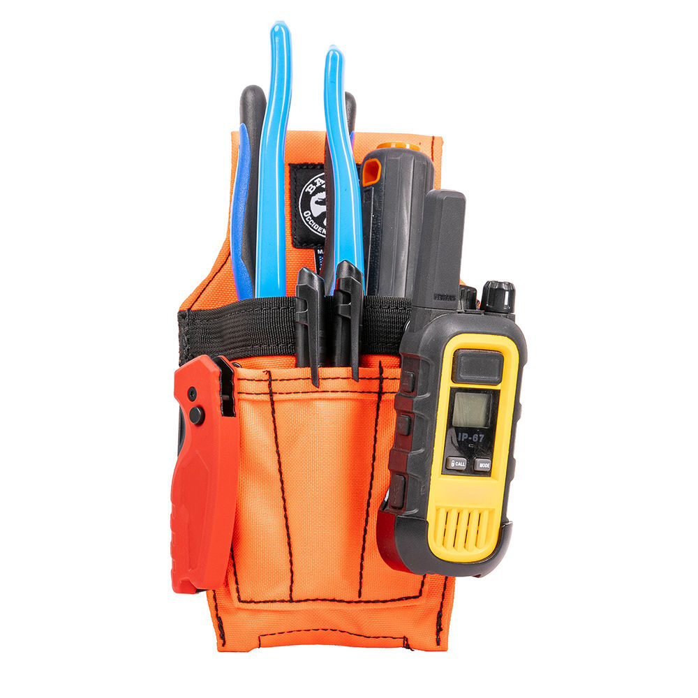 Badger Tool Belts Warehouse Pouch, Hi Viz Orange, large image number 4