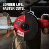 Milwaukee 12 Inch x 7/64 Inch x 1 Inch Performance+ Metal Cut Off Wheel Type 1, small image number 2