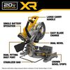 DEWALT 20V MAX XR 10 Inch Double Bevel Fixed Miter Saw Kit, small image number 3