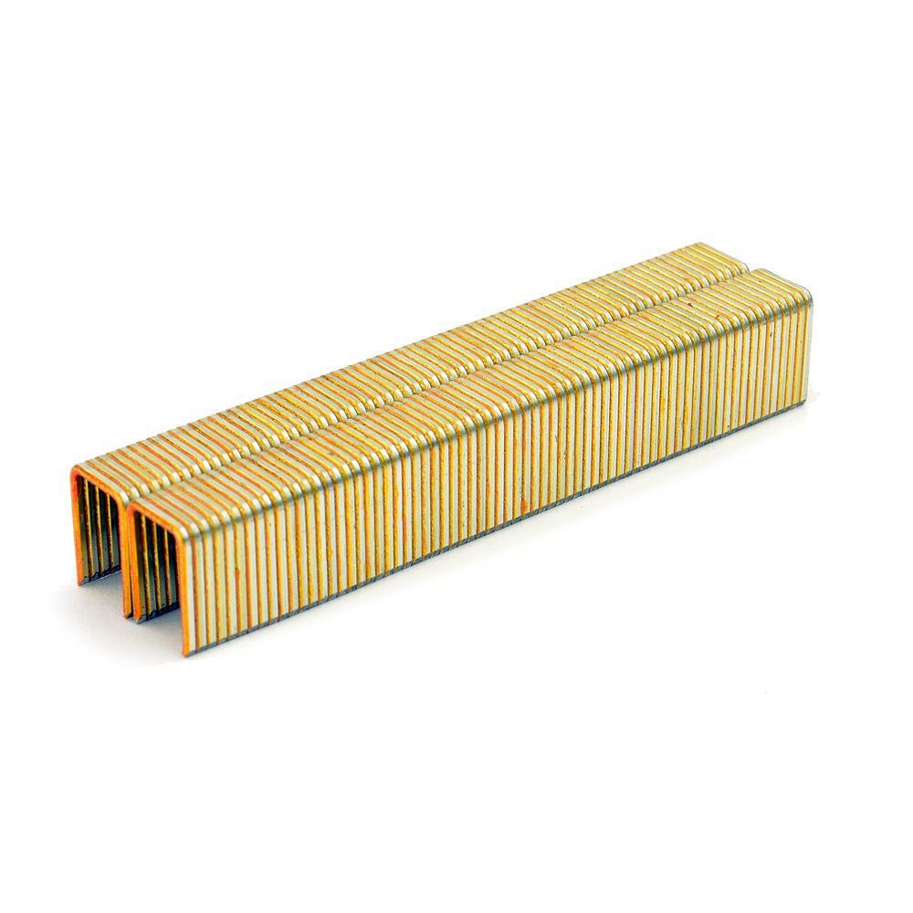 Paslode 16 Gauge 3/4 Inch x 1/2 Inch Crown Galvanized Steel Staples, large image number 2