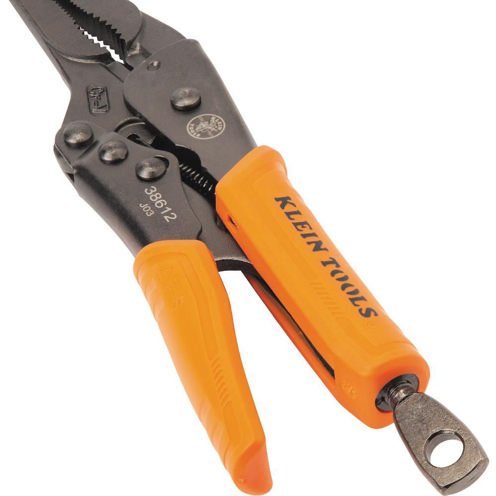 Klein Tools 2-Piece Long Nose Locking Pliers Set, 6- and 9-Inch, large image number 6