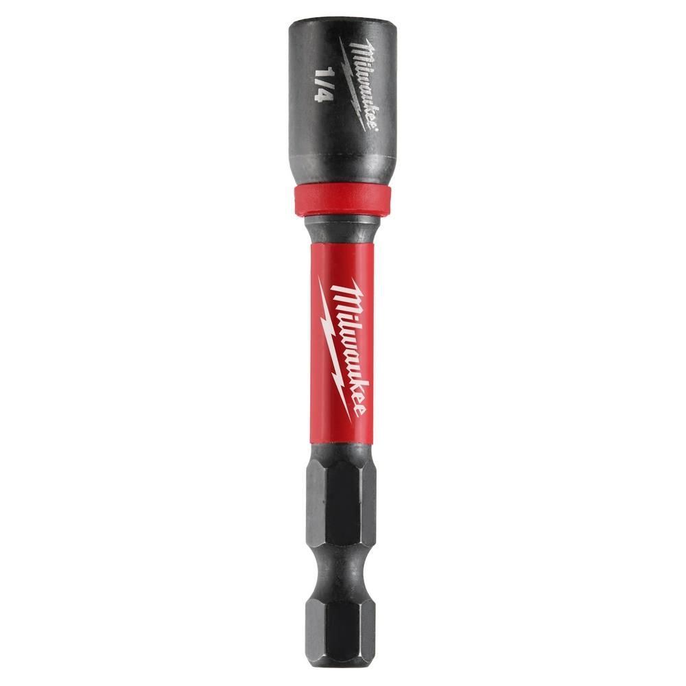 Milwaukee SHOCKWAVE 2-9/16 in. Magnetic Nut Driver 1/4 in., large image number 1