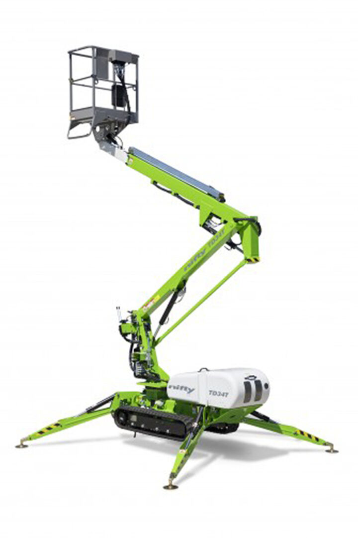 Niftylift 33.5' Boom Lift Track Drive with Telescopic Upper Boom - Diesel & AC Power